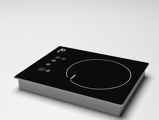 Metal расквартировывать одиночную индукцию Cooktop горелки, Bulit-в одиночном плитае индукции 2200W