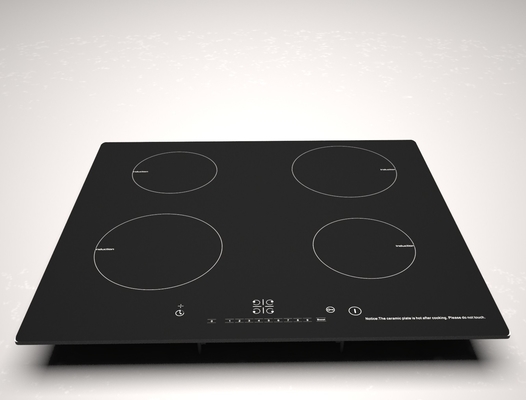 60cm 4 разделяют на зоны цифровую индукцию Cooktop горелки управлением касания с CE