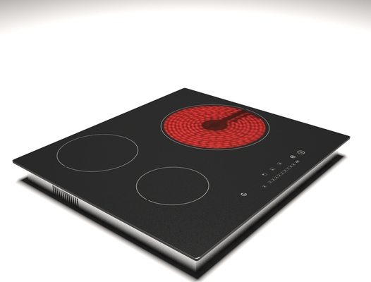 Индукция Cooktop горелки Cooktop 6000W 3 цифрового управления гибридная для рекламы